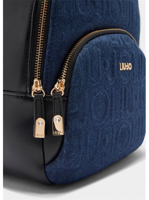Zaino medio in denim LIU JO | AF5157D0001/94024